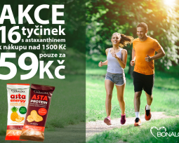 16 tyčinek s astaxanthinem za 59 Kč